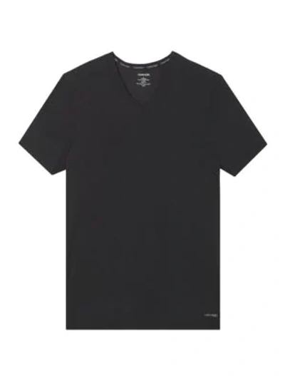 Shop Calvin Klein Underwear V-neck Tee In Black