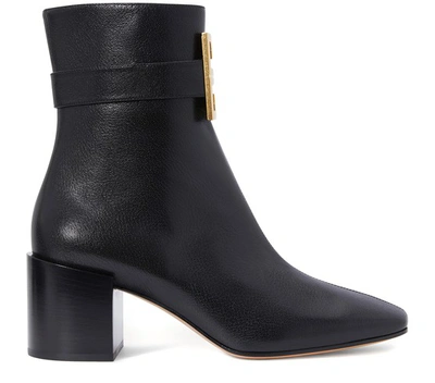 Shop Givenchy 4g Ankle Boots In Black