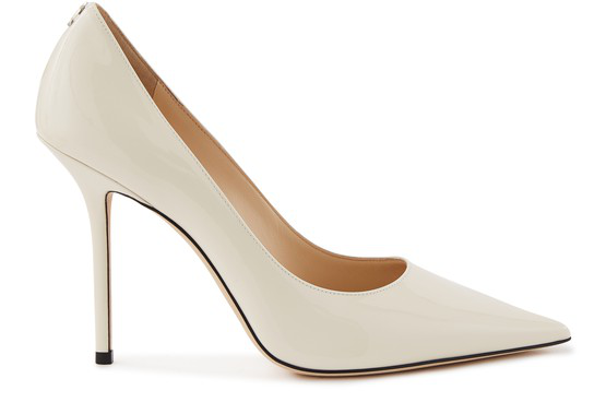 jimmy choo white pumps