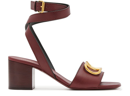 valentino go logo sandals