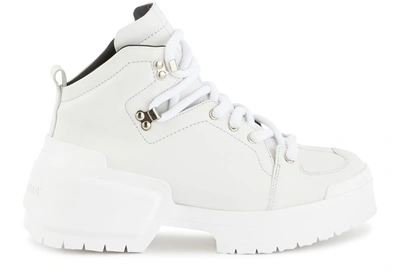 Shop Pierre Hardy Hardy Trap Trainers In Calf White