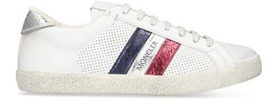 Shop Moncler Alyssa Trainers In White