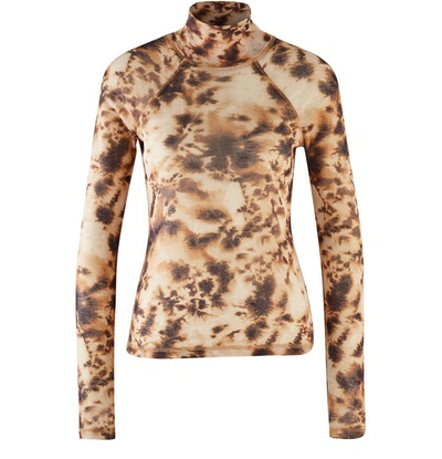 Shop Nanushka Madi Long Sleeve Jumper In Tie & Dye