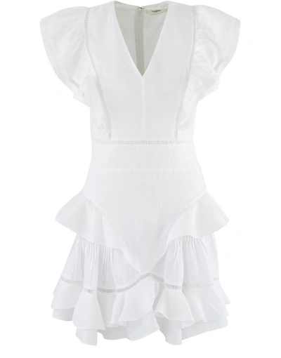 Shop Isabel Marant Étoile Audrey Dress In White