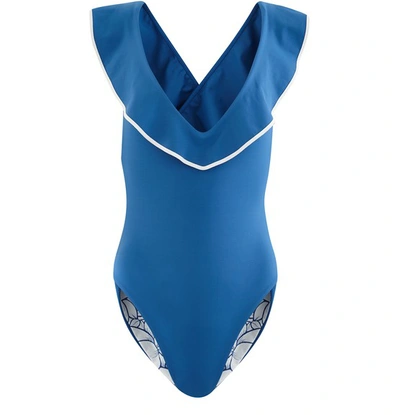 Shop Marysia Sedona Swimming Costume In Aegean