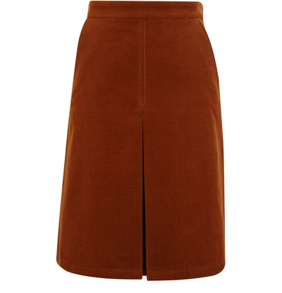 Shop A.p.c. Coco Skirt In Caramel