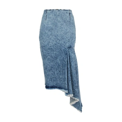 Shop Balenciaga Gored Skirt In 8861