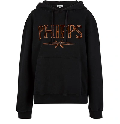 Shop Phipps Organic Cotton Hoodie In Black
