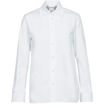 Shop Max Mara Carisma Shirt In White