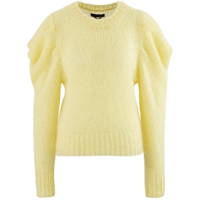 Shop Isabel Marant Ivelyne Pullover In Light Yellow