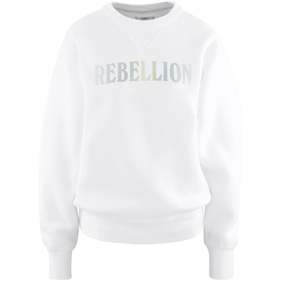 Isabel Marant Étoile Rise Printed Cotton-blend Sweatshirt In White |  ModeSens
