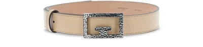 Shop Givenchy Belt 3cm In Beige