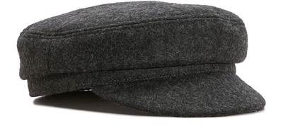 Shop Isabel Marant Evie Cap In Anthracite