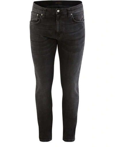 Shop Nudie Jeans Tight Terry Jeans In Black Treats