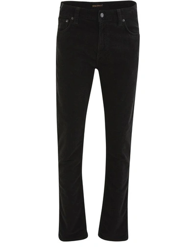 Shop Nudie Jeans Lean Dean Jeans In Black Cord