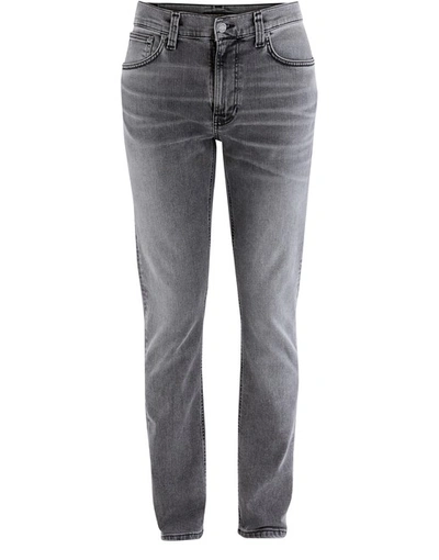 Shop Nudie Jeans Lean Dean Jeans In Vintage Grey