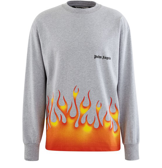 grey palm angels t shirt