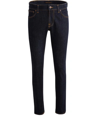 Shop Nudie Jeans Tight Terry Jeans In Rinse Twill