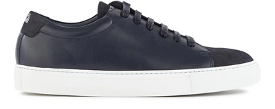 Shop National Standard Edition 3 Trainers In Navy Nubuck