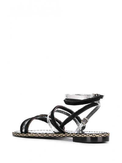 Shop Emanuela Caruso Leather Sandals