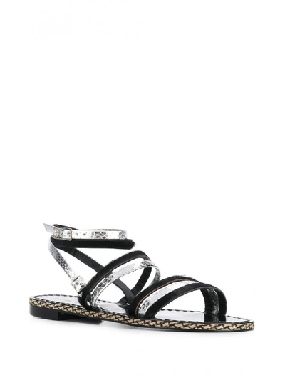 Shop Emanuela Caruso Leather Sandals