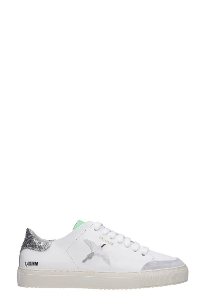 Shop Axel Arigato Clean 90 Sneakers In White Leather