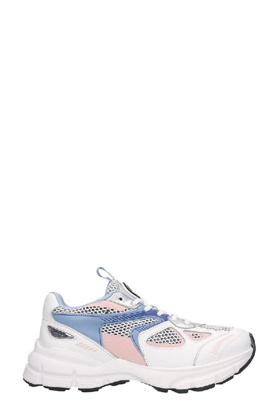 Shop Axel Arigato Marathon Sneakers In White Synthetic Fibers