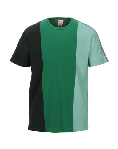 Shop Champion Man T-shirt Green Size M Cotton