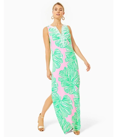 Shop Lilly Pulitzer Carlotta Maxi Dress In Mandevilla Baby Who Let The Fronds Out