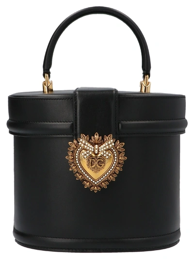 Shop Dolce & Gabbana Devotion Bag In Black