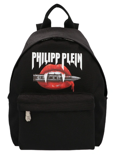 Shop Philipp Plein Logo Vampire Bag In Black