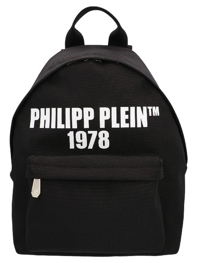 Shop Philipp Plein Logo Lettering Bag In Black