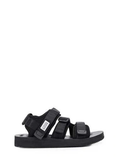 Shop Suicoke Low Black Sandals