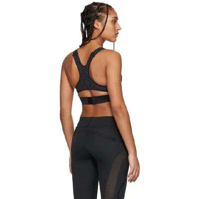 Shop Adidas By Stella Mccartney Black Stronger For It Sports Bra