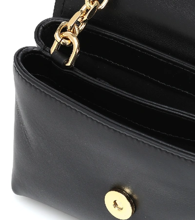 Shop Off-white Soft Binder Clip Small Shoulder Bag In Black