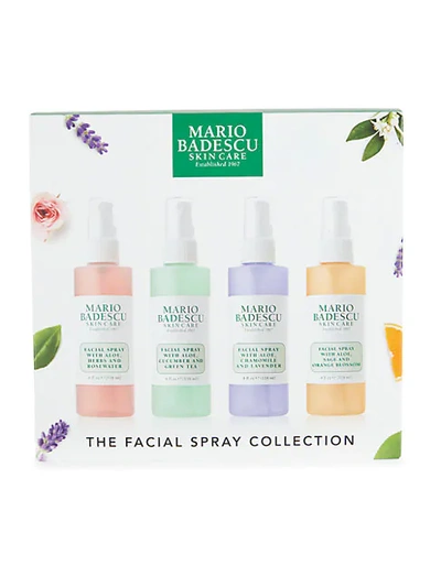 Shop Mario Badescu 4-piece Facial Spray Collection
