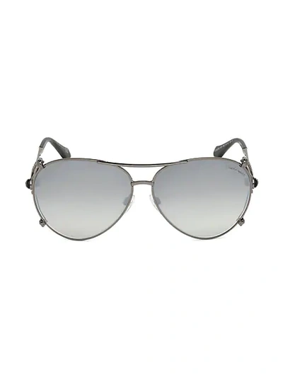 Shop Roberto Cavalli 61mm Aviator Sunglasses