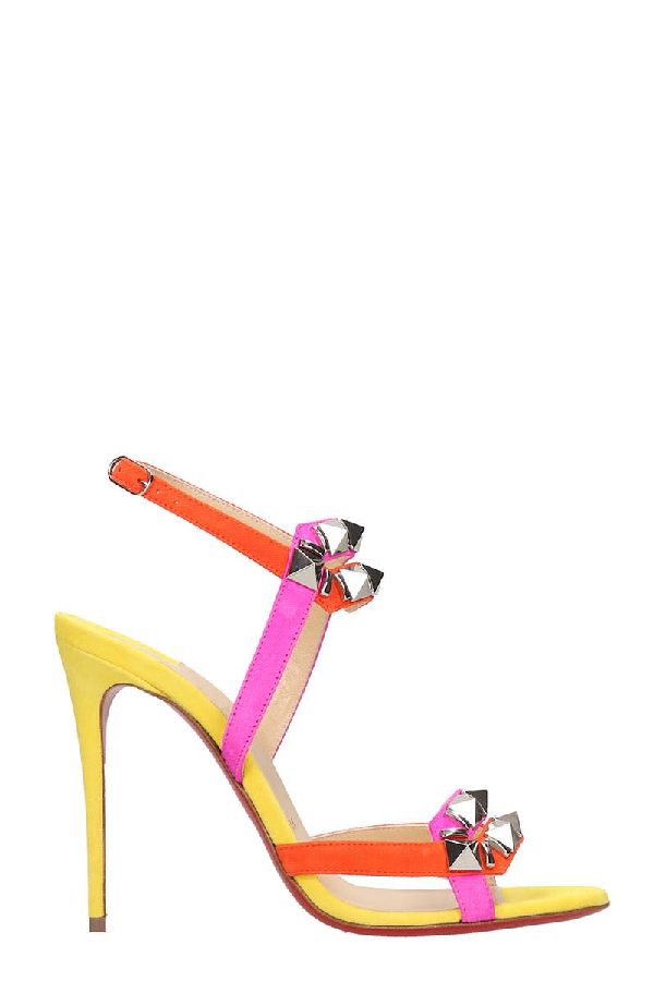 galerietta studded ankle strap sandal