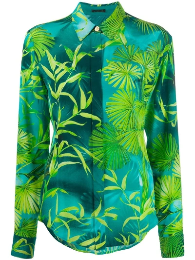 Shop Versace Shirt In Verde