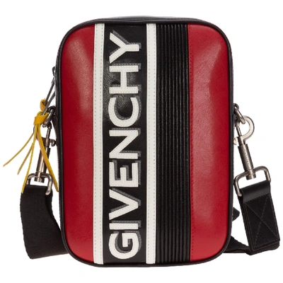 Shop Givenchy 3 Baguette Crossbody Bags In Nero