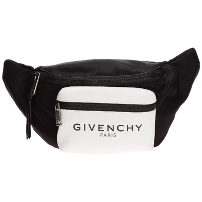 Shop Givenchy 3 Baguette Bum Bag In Nero