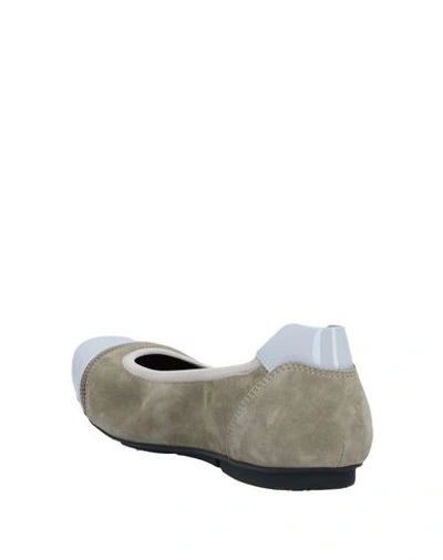 Hogan Ballet Flats In Grey