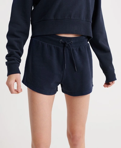 Shop Superdry Indie Shorts In Dark Blue