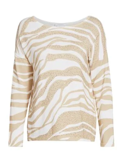 Joan vass tiger sweater clearance