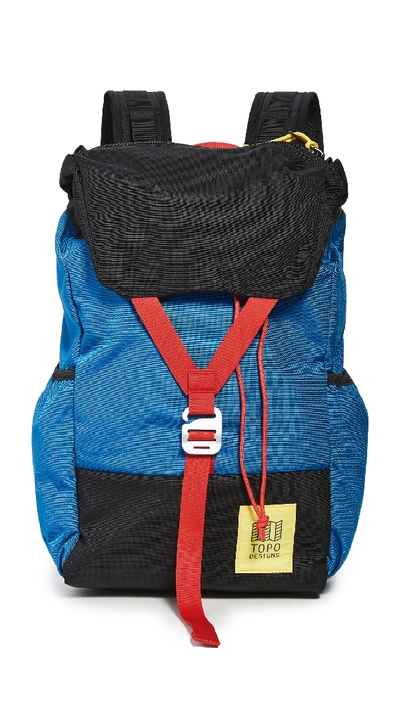 Shop Topo Designs Y-pack In Blue/black