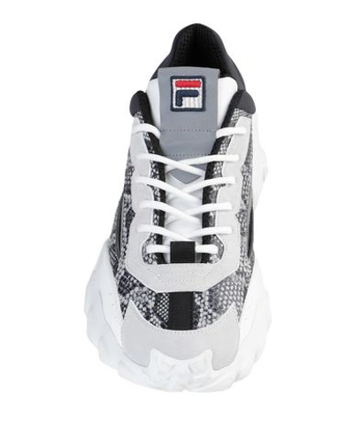 Shop Fila Sneakers In Light Grey