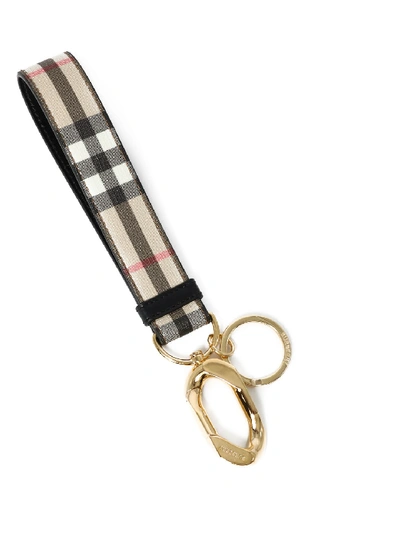 Shop Burberry Charm Vintage Check In Beige