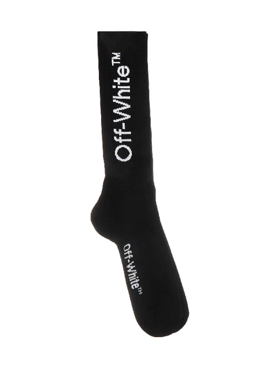 Shop Off-white Socks In Black