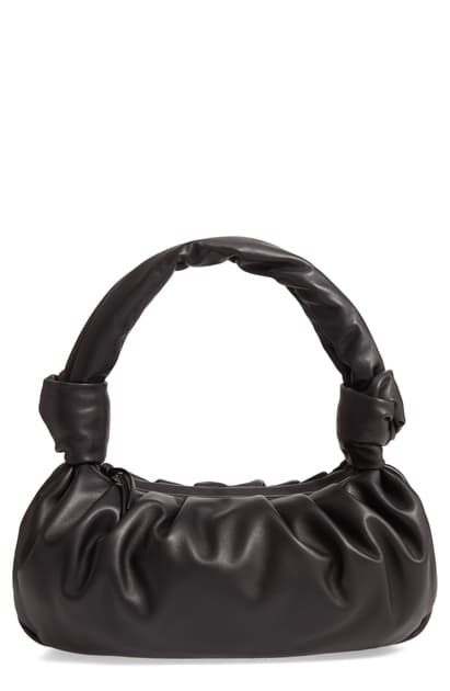miu miu leather shoulder bag