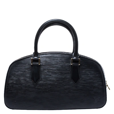 Pre-owned Louis Vuitton Epi Leather Jasmin Bag In Black